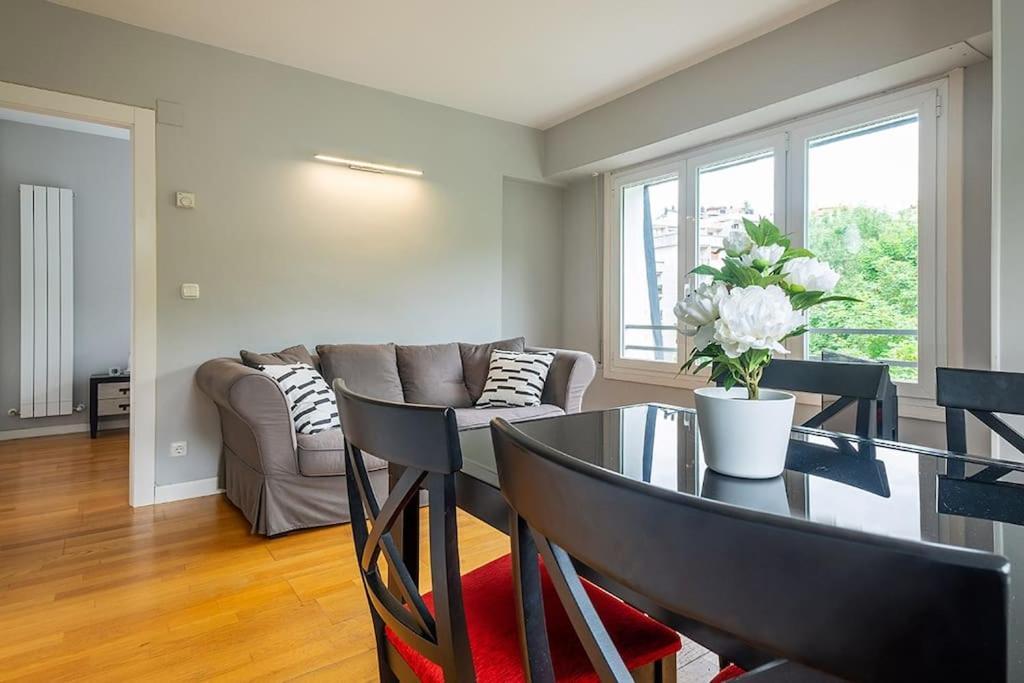 Apartamento A 5Min De La Playa De Ondarreta 圣塞瓦斯蒂安 外观 照片