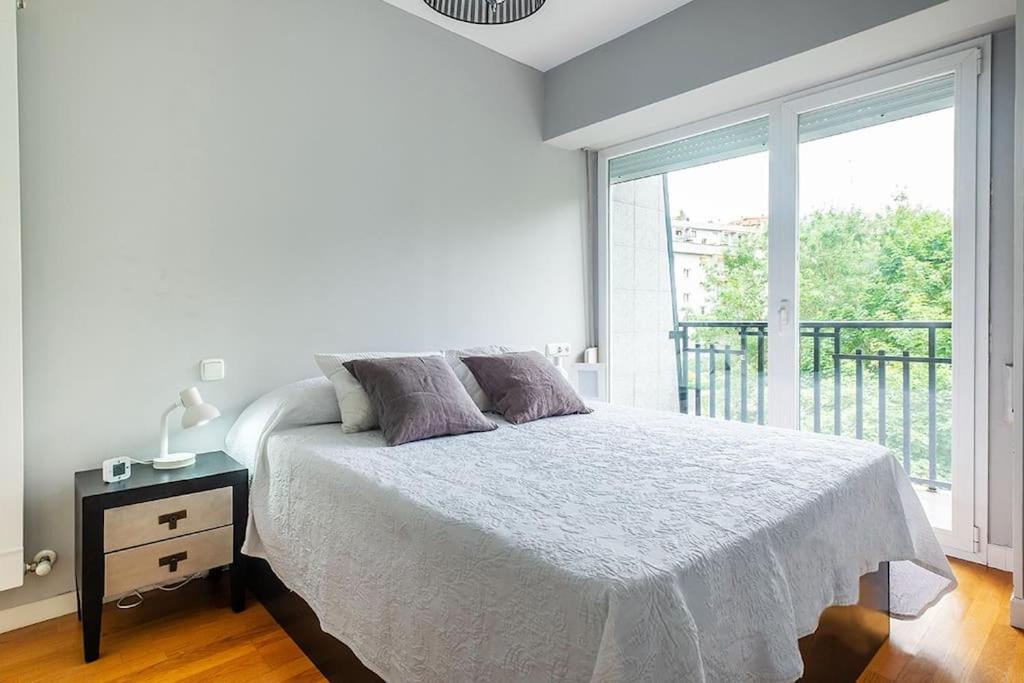 Apartamento A 5Min De La Playa De Ondarreta 圣塞瓦斯蒂安 外观 照片